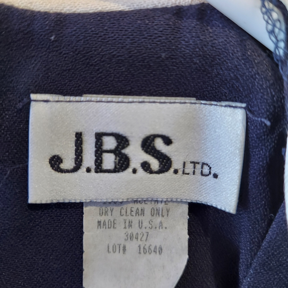 J.B.S. Navy and White Garment - Picture 3 of 3